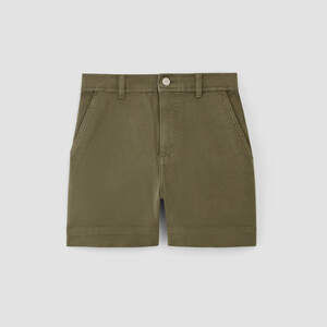 NWT EVERLANE Women's Utility Short in Olive, Size 8